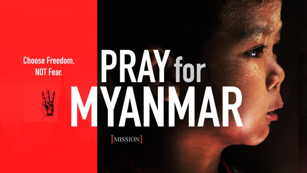 為緬甸政變禱告
